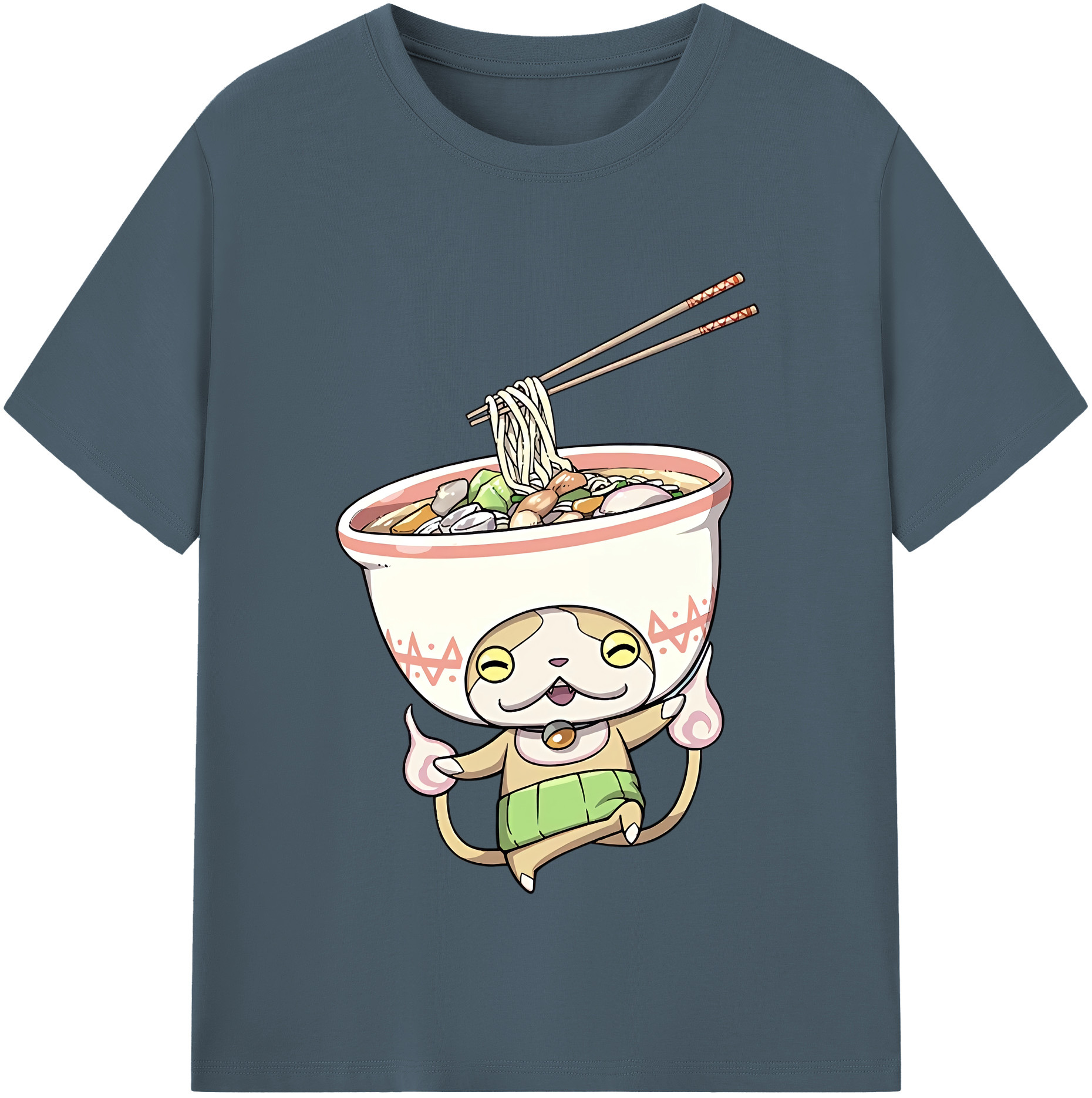 （画像用） 妖怪ウォッチ Yo-kai Watch 綿100％半袖Tシャツ（フロントプリント）